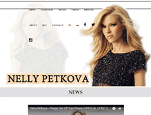 Tablet Screenshot of nellypetkova.com